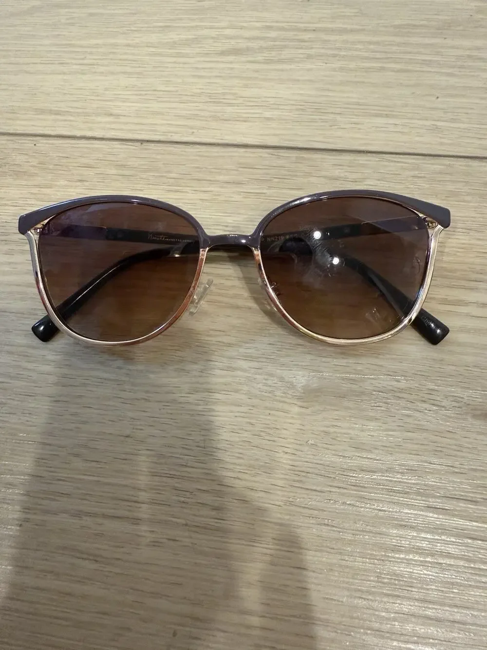 Nanette Designer Sunglasses Rose Gold Metal Fashion Frame HHNN0720-R NN219 NDRDG